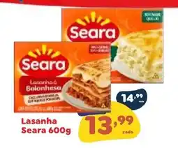 Amigão Calçados Lasanha Seara oferta