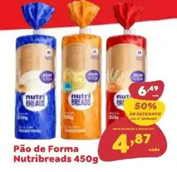 Amigão Calçados Pão de Forma Nutribreads oferta