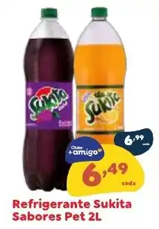 Amigão Supermercados Refrigerante Sukita Sabores Pet 2L oferta