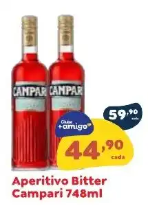 Amigão Supermercados Aperitivo Bitter Campari oferta