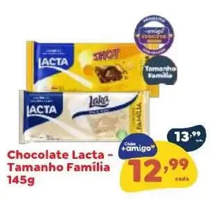 Chocolate lacta - tamanho familia