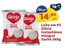 Amigão Calçados Leite em Pó Glória Instantâneo Integral oferta