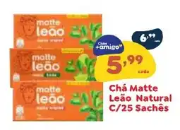 Amigão Calçados Chá matte leão natural oferta