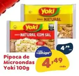 Amigão Calçados Pipoca de Microondas Yoki 100g oferta