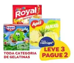 Amigão Calçados Toda categoria de gelatinas oferta