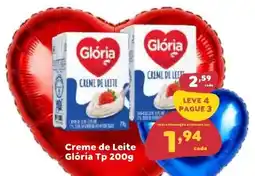 Amigão Calçados Creme de Leite Glória Tp oferta