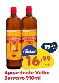 Amigão Calçados Aguardente Velho Barreiro oferta