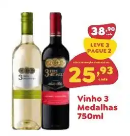 Amigão Calçados Vinho 3 Medalhas oferta