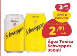 Amigão Calçados Água Tonica Schweppes oferta