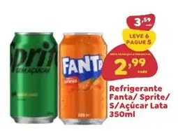 Amigão Calçados Refrigerante Fanta/ Sprite/ S/Açúcar Lata oferta