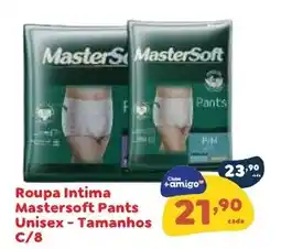 Amigão Supermercados roupa intima mastersoft pants unisex oferta
