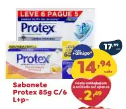 Amigão Supermercados Sabonete protex 85g c/6 oferta