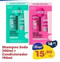 Amigão Calçados Shampoo seda + Condicionador oferta