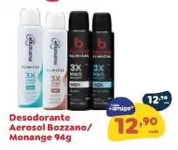 Amigão Calçados Desodorante Aerosol Bozzano/Monange oferta