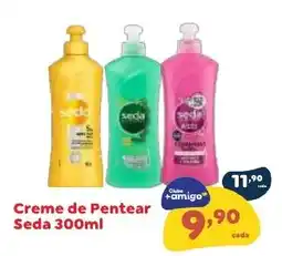 Amigão Calçados Creme de Pentear Seda oferta
