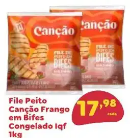 Amigão Supermercados File peito frango em bifes oferta