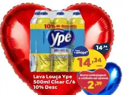 Amigão Supermercados Lava Louça Ype Clear oferta