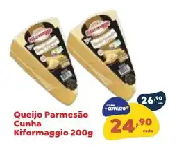 Amigão Supermercados Queijo Parmesão Cunha Kiformaggio oferta