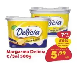 Amigão Supermercados Margarina Delicia C/Sal oferta