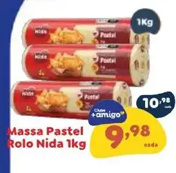 Amigão Supermercados Massa Pastel Rolo Nida oferta