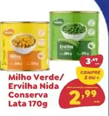 Amigão Supermercados Milho Verde/ Ervilha Nida oferta