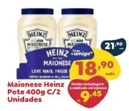 Amigão Supermercados Maionese heinz oferta