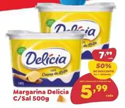 Amigão Supermercados Margarina delicia c/sal oferta