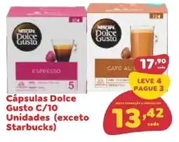 Amigão Supermercados Cápsulas dolce gusto C/10 Unidades oferta