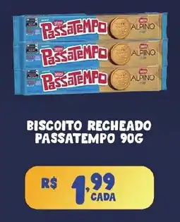 Bahamas Supermercados Biscoito recheado passatempo oferta
