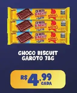 Bahamas Supermercados Choco biscuit garoto oferta