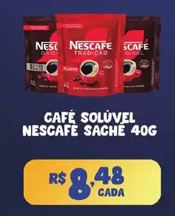 Bahamas Supermercados Café solúvel nescafe sache oferta