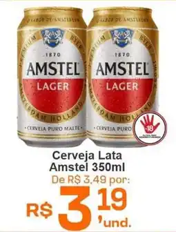 Cocipa Cerveja Lata Amstel oferta