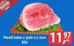 Nevada Supermercados Pernil Suíno c/ pele e c/ osso oferta