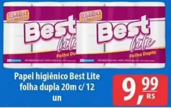 Papel higiênico best lite