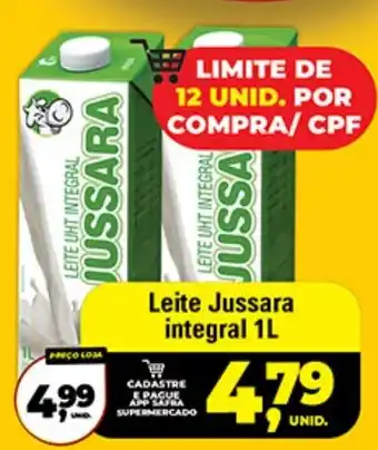 Leite jussara integral