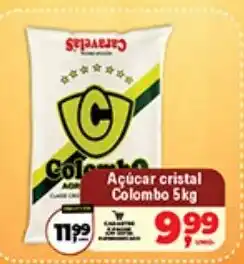 Safra Supermercados Açúcar cristal colombo oferta