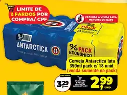 Safra Supermercados Cerveja antarctica oferta
