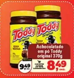 Safra Supermercados Achocolatado em pó toddy original oferta