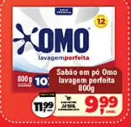 Safra Supermercados Sabão em pó Omo lavagem perfeita oferta