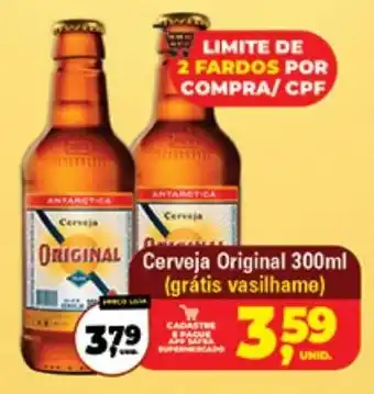 Safra Supermercados Cerveja Original oferta