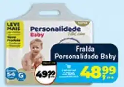Safra Supermercados Fralda Personalidade Baby oferta