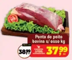 Safra Supermercados Ponta de poito bovina oferta