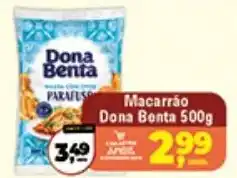 Safra Supermercados Macarrão Dona Benta oferta