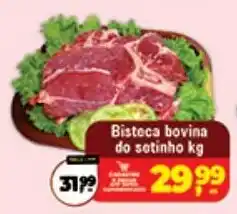 Safra Supermercados Bisteca bovina do setinho oferta