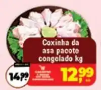 Safra Supermercados Coxinha da asa pacote congelado kg oferta