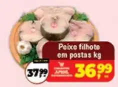 Safra Supermercados Peixe filhote em postas oferta