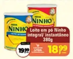 Safra Supermercados Leite em pó Ninho integral/ instantâneo oferta
