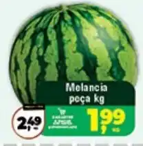 Safra Supermercados Melancia peça kg oferta