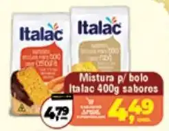 Safra Supermercados Mistura p/ bolo Italac oferta