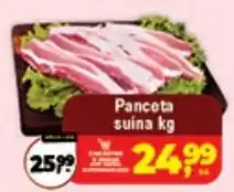 Safra Supermercados Panceta suína kg oferta